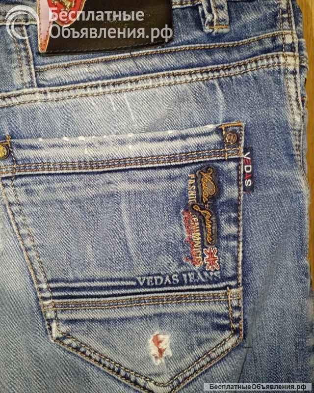 Джинсы мужские фирменные Vedas (Denim) /44 размер