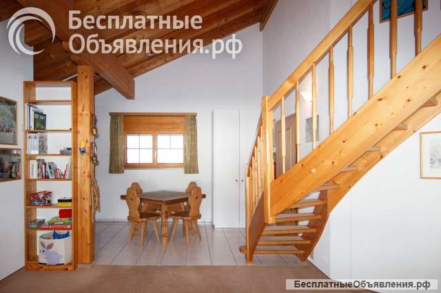 Residence 4.5-09, Лейкербад, Швейцария, Эксклюзивный 4,5-комнатный пентхаус с большим балконом