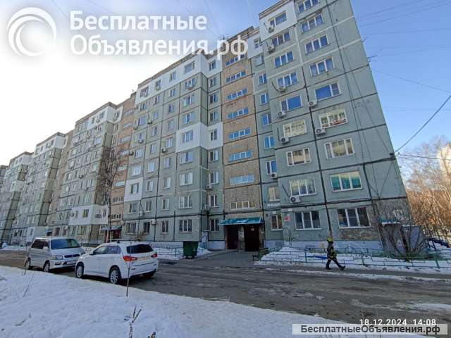 3-х комн. квартира, 67,2 м², улица Малиновского, Хабаровск