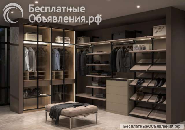 Гардеробы из массива дерева