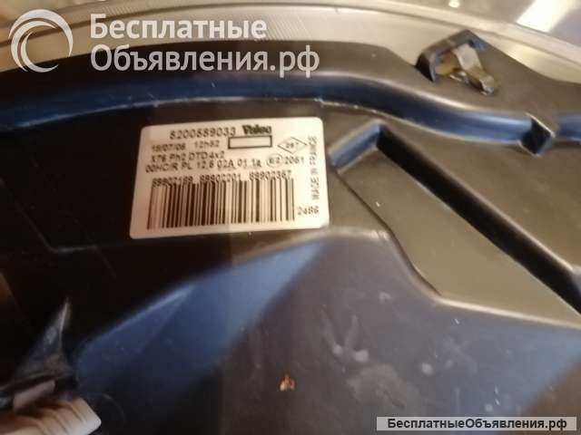 Фары для рено кенго