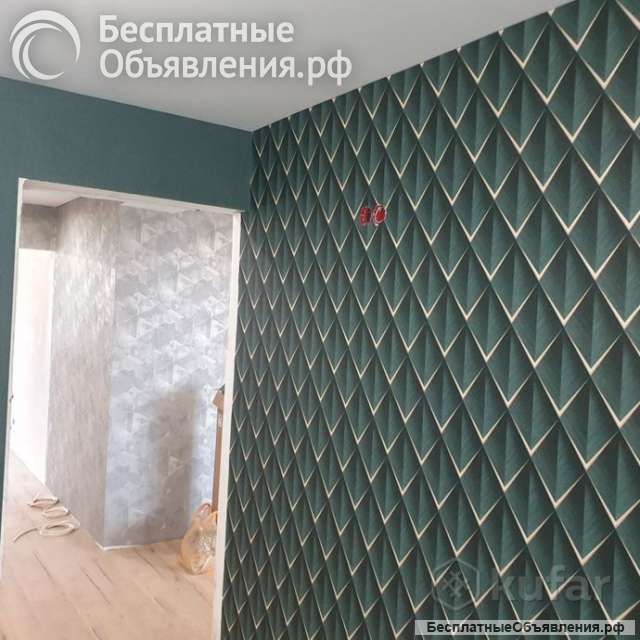 Профессиональная поклейка обоев