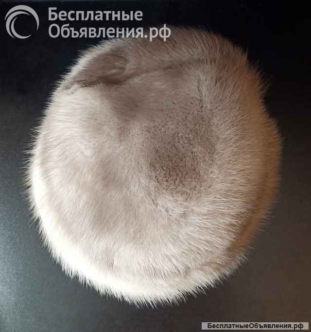 Шапка норковая женская