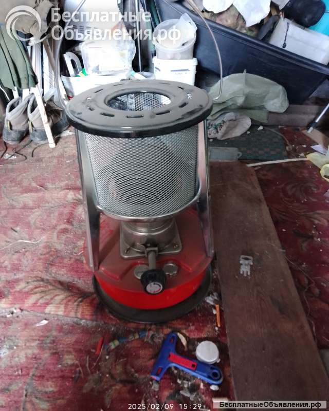 Водонагреватель и керосиновый обогреватель