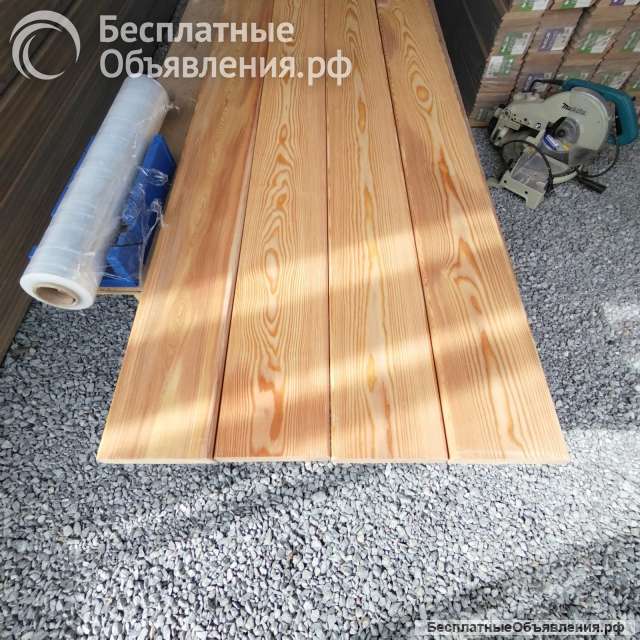 Палубная доска из лиственницы купить ТИМЛЕС