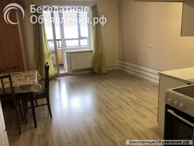 1к. кв.-студия, 25,5м2, хор. состояние, ПРЯМАЯ ПРОДАЖА-докум. готовы.+меб. и быт/техника, новый дом.