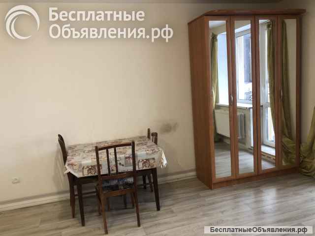 1к. кв.-студия, 25,5м2, хор. состояние, ПРЯМАЯ ПРОДАЖА-докум. готовы.+меб. и быт/техника, новый дом.