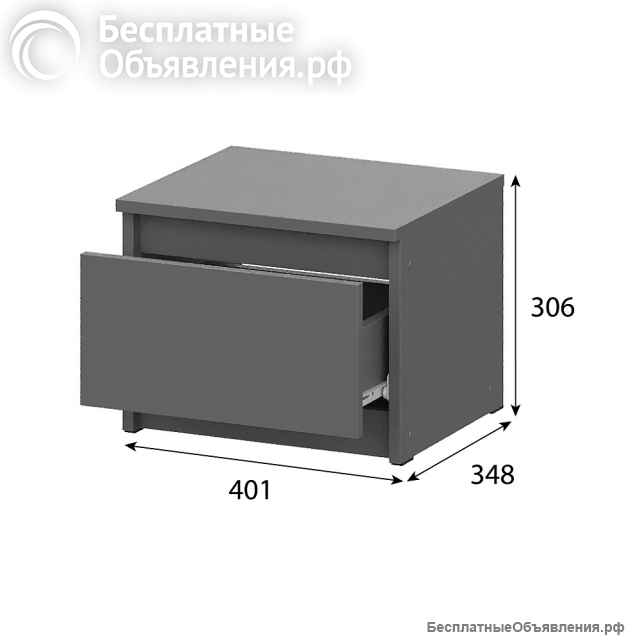 Спальня Графит