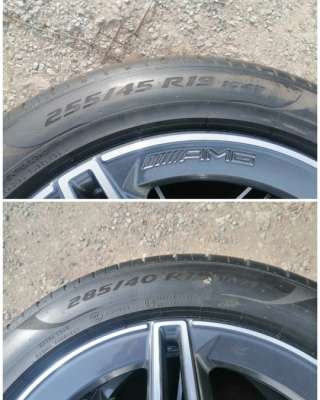 Mercedes Колеса 255/45-285/40 R19 AMG Новые German