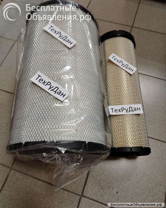 474-00037 + 474-00038 Комплект фильтров воздушных Doosan DX 474-00037 + 474-00038