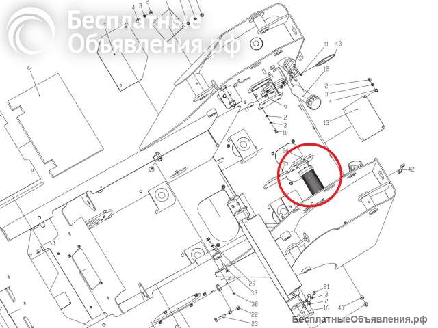 Фильтр гидробака для мини погрузчиков Lonking CDM307 CDM308 и CDM312
