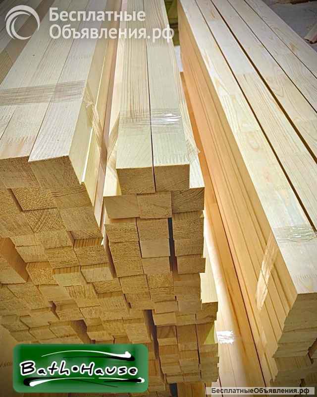 Брусок из хвои и лиственницы производство