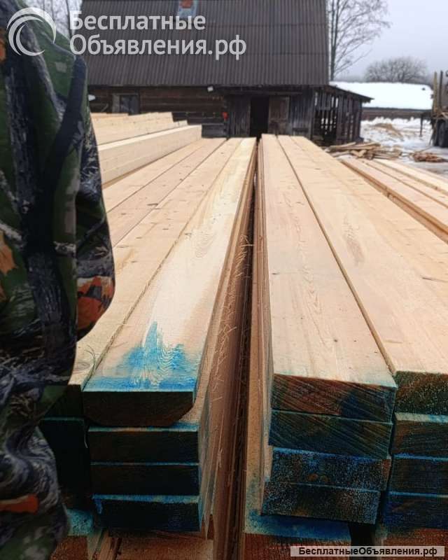 Доска обрезная 25х100х6000 1 сорт ГОСТу 8486-86