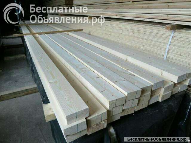 Доска сухая строганная камерной сушки 45х90х6000мм
