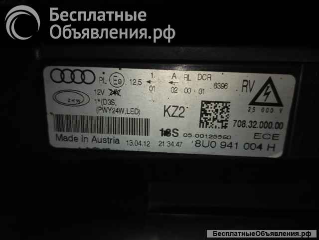 Audi Q3 (8U) Фара правая ксенон LED