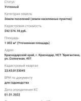 Участок 30 сот Елизаветинская