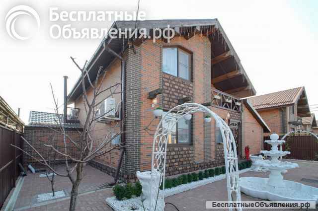 Шикарный дом с бассейном, баней и фонтаном в Краснодаре
