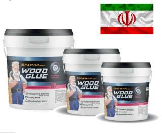 Клей ПВА D3/D4 Barma из Ирана для производства мебели и столярных изделий