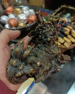Дракон Тибет 30е гг. Бронза продан