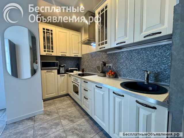 Квартира в ЖК Комфортный квартал, три комнаты, хорошее состояние