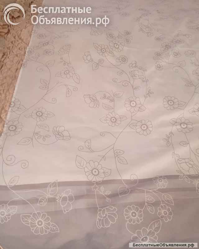 Шторка для ванной с перекладиной