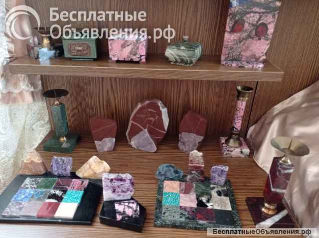 Сувениры из натуральных камней