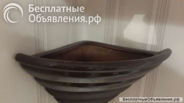 Кашпо керамическое