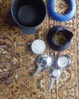 Кастрюля для фондю. новая. Крышка для микроволновки