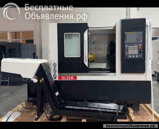 Токарно- фрезерный станок с ЧПУ Fanuk DL55M