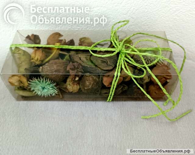 Саше декоративное из сухоцветов (блистер), Уютерра