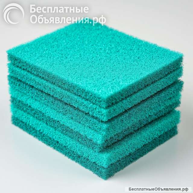Абразивное фиброполотна для чистящих губок