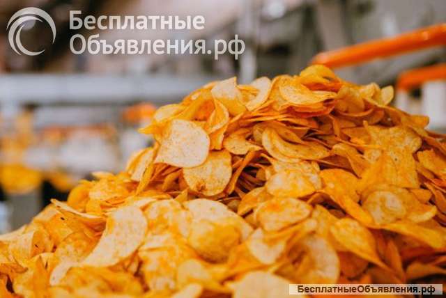 Упаковщица на производство чипсов