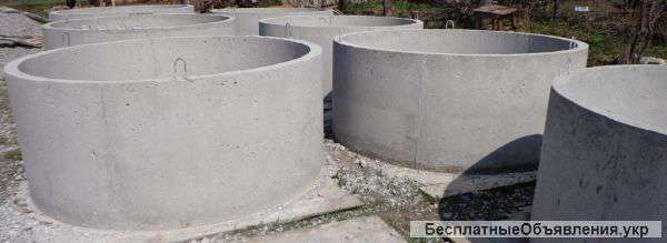 Ж-Б кольца,крышки,копка сливных ям ,колодцев Харьков