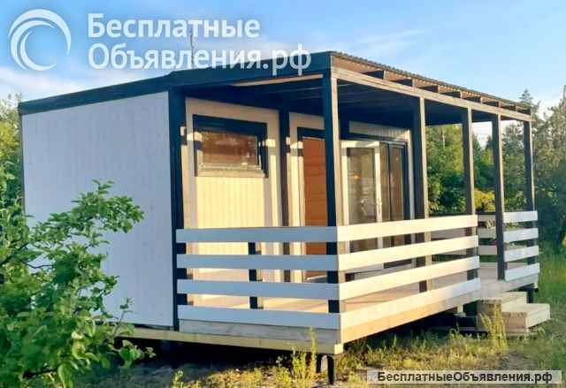 Модульная дача 28 м2 с верандой