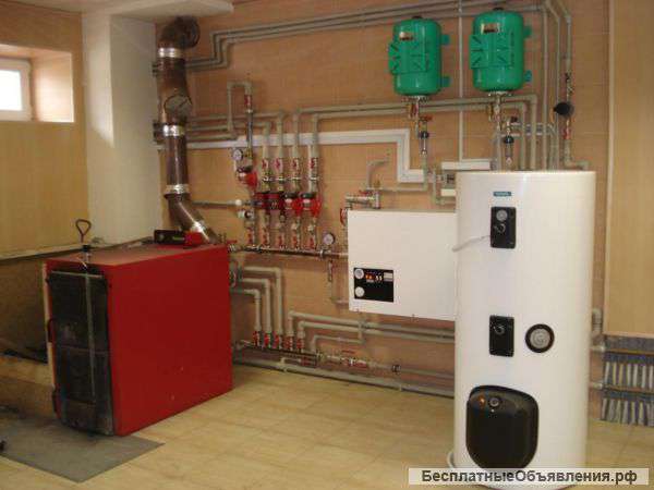 Монтаж систем водоснабжения, отопления и канализации в коттеджах