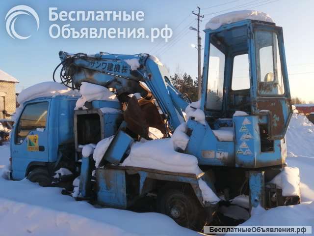 ISUZU ELF (грузовой, платформа с устройством для земляных работ) в с.Селихино