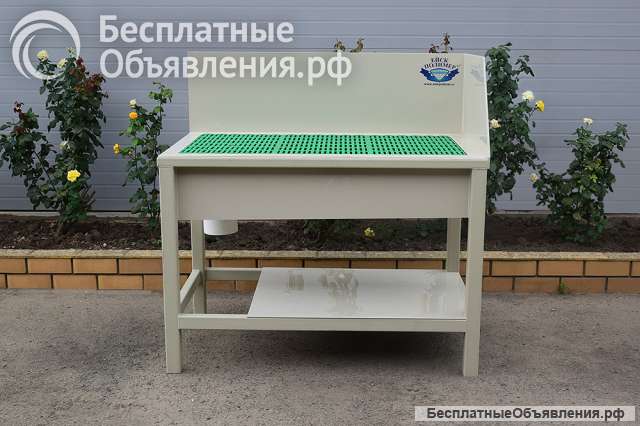 Стол-мойка для разделки и потрошения