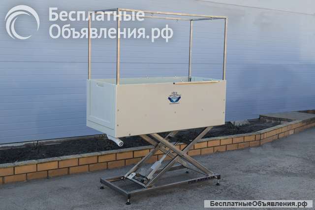 Мойка для животных грумерская с подъемником