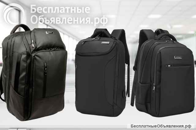 Городской рюкзак ARISTOCRAT 1111 BLACK с отделением для ноутбука