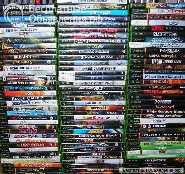 Игры на "XBOX Original" (чипованный)