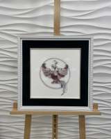 Оформление вышивок в багет