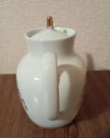 Чайник заварочный фарфоровый винтажный (ЛФЗ, 1980-1990г). Волжский