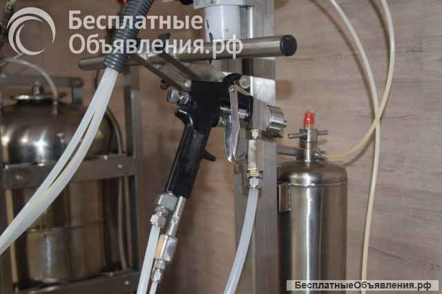 Гелькоутер. Установка нанесения гелькоута смолы