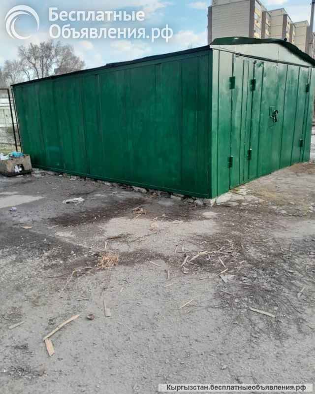 Металлический гараж 4 х 6 м. На вывоз