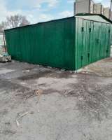 Металлический гараж 4 х 6 м. На вывоз
