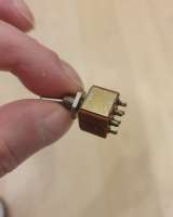 Переключатель тумблерный П2Т-1-1В