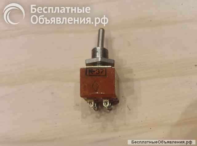 Переключатель тумблерный П2Т-1-1В