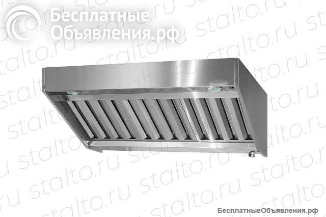 Зонт приточно-вытяжной полуоткрытый ЗПП