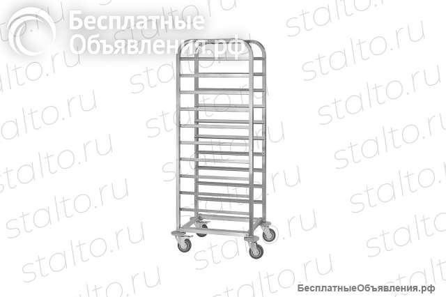 Тележка-шпилька для хлебных лотков