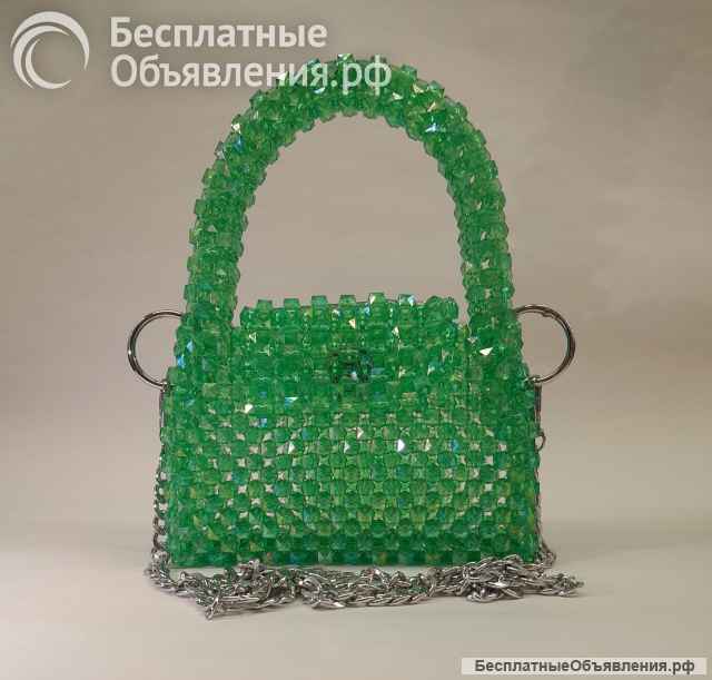 Элегантные и эксклюзивные сумки ручной работы из бусин